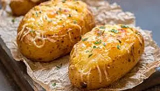 Batata inglesa recheada