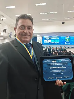 Tenente Ávila é homenageado com medalha mérito legislativo em Campo Grande