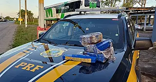 Homem é preso com 22,5 kg de maconha em ônibus que seguia para Paranaíba