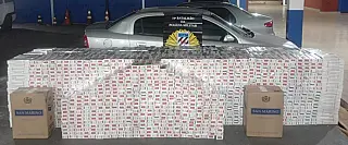 Polícia Militar de Deodápolis Apreende Quase 5 Mil Caixas de Cigarro
