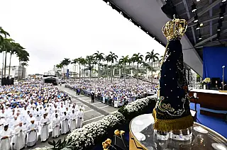 Romaria Diocesana do Terço dos Homens reúne fiéis neste domingo em Aparecida do Taboado