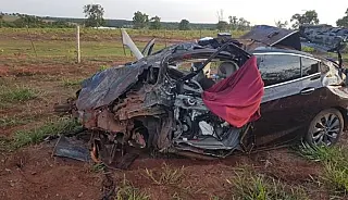 Acidente mata duas pessoas e deixa outra em estado grave em Nova Andradina
