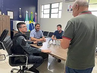 Polícia Militar e Prefeitura alinham ações para reforçar a segurança pública e organização
