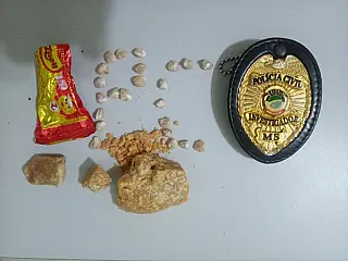 Polícia Civil de Angélica prende traficante com droga avaliada em R$6 mil