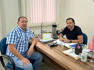 Gerson Claro vai à Fundesporte discutir Prodesc e "MS Bom de Bola"