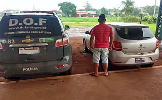 Carro de locadora vendido no Paraguai é recuperado pela polícia