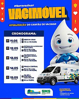 Vacimóvel percorre bairros e zona rural para ampliar vacinação em Aparecida do Taboado