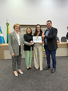 Jota FM é homenageada pela Câmara Municipal de Ivinhema