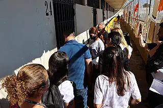MPMS realiza inspeção no Presídio de Trânsito de Campo Grande
