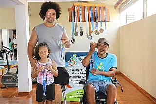 Paratleta sidrolandense conquista três medalhas em competição do Comitê paraolímpico Brasileiro