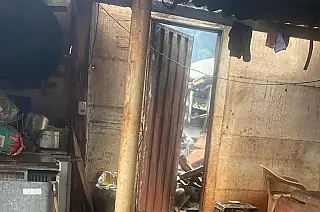 Incêndio destrói casa e bar em Cassilândia e família perde todos os pertences
