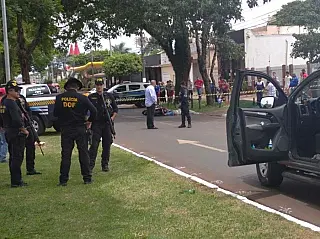 Suspeito de assalto é morto em troca de tiros com PM