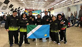 Delegação de MS embarca para o Rio de Janeiro para a disputa dos Jogos Escolares Brasileiros