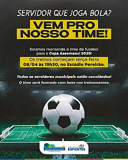 Em Aparecida do Taboado  inicia preparação da equipe para a 21ª Copa Assomasul