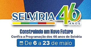 Selvíria divulga programação oficial pelos 46 anos de emancipação