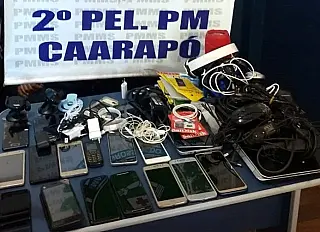 Homem é preso pela PM após furtar loja de Caarapó