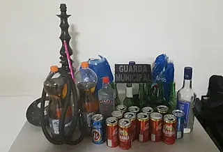 Guarda encerra mais uma festa clandestina regada a álcool em meio ao lockdown em Dourados