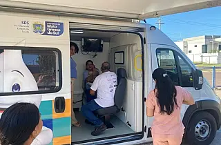 Governo de MS leva Vacimóvel para atender comunidades ribeirinhas em ação social no Pantanal