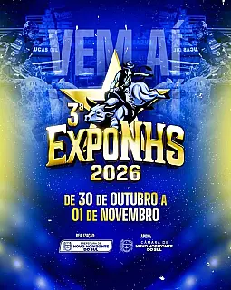 Novo Horizonte do Sul se prepara para três dias de festa, shows na 3ª ExpoNHS 2026
