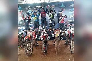Piloto sidrolandense conquista 2° lugar na primeira fase da Copa MS e Mercosul de Velocross
