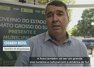 Secretário Eduardo Riedel fala sobre oportunidades para MS da rota Bioceânica