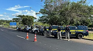 PRF inicia Operação Natal 2025 para reforçar fiscalização nas rodovias federais de MS