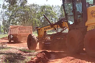 Prefeitura  Municipal de Angélica Realiza Manutenção em Estradas Vicinais