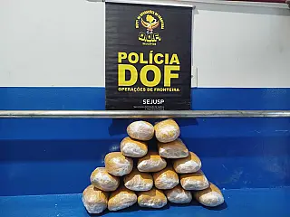 Adolescente é apreendido com maconha em ônibus na região de fronteira