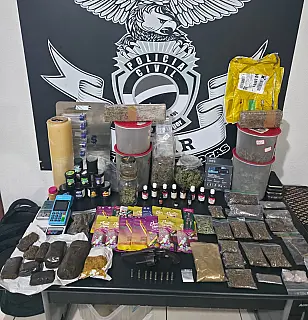 Polícia fecha "loja virtual" de drogas com promoções e delivery em Campo Grande