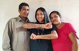 Jovem Terena é aprovada em 1º lugar em Direito da UFMS