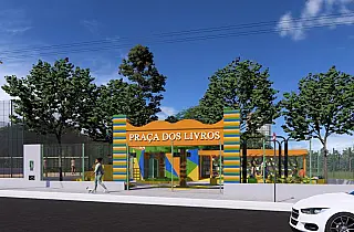 Praça dos Livros vai ampliar lazer e cultura em Campo Grande