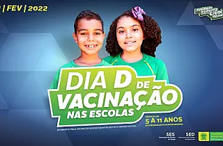 Dia D de Vacinação de estudantes de MS acontece nesta segunda-feira, 21 de fevereiro