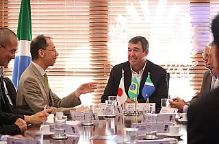 Governo de MS recebe representantes do Japão para fortalecer relações econômicas