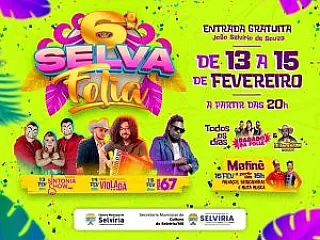 Selva Folia reúne grande público e anima carnaval em Selvíria
