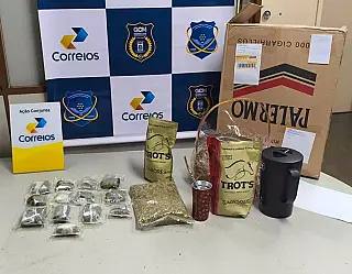 Correios viram alvo do tráfico e Denar reforça combate ao envio de drogas por encomendas