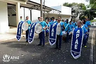 Fanfarra da APAE emocionou em homenagem aos 77 anos de Santa Fé do Sul
