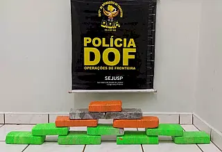 DOF prende mulher transportando droga que viria para Ivinhema na MS-141