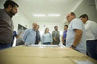 Em Naviraí, Governo de MS entrega Núcleo Regional de Medicina e anuncia ampliação do aeroporto
