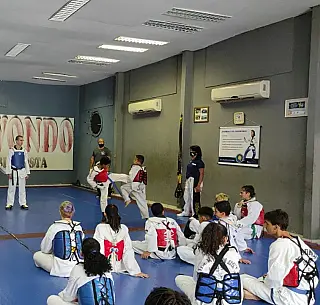 Coronel Sapucaia terá aulas de taekwondo para crianças no Ginásio Rachidão