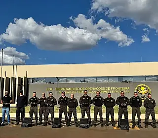 DOF Investe em Tecnologia: Policiais Recebem Treinamento para Operar Drones na Fronteira