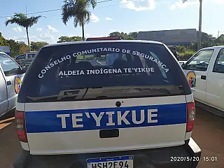 Sejusp entrega veículos de segurança nas aldeias de Dourados e Caarapó