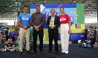 Campanha arrecada 126,8 mil brinquedos e beneficia crianças de 53 municípios