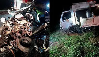 Um grave acidente foi registrado na noite desta segunda-feira faz vitima fatal