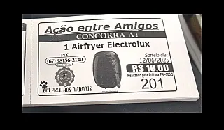SOS São Francisco mobiliza comunidade em rifa solidária para ajudar animais resgatados
