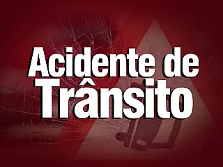 Acidente de trânsito na rua Rêmulo Guariente deixa duas pessoas feridas