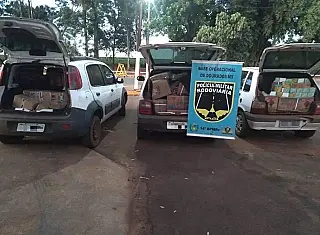 Produtos de contrabando são apreedidos na região de Caarapó