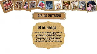 19 de Março  Dia do Artesão: Celebrando a Criatividade e a Tradição