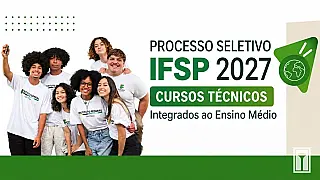 IFSP Ilha Solteira oferece 80 vagas em cursos técnicos