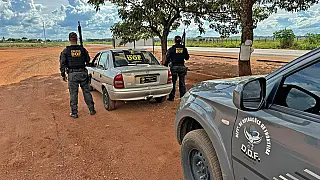 Operação do DOF recupera veículo GM Corsa furtado em Nova Alvorada do Sul