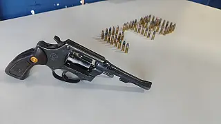 Força Tática apreende arma de fogo em cumprimento de intimação